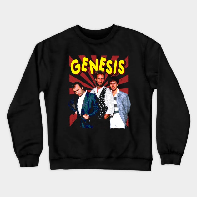 Turn It On Again Chic Genesis Band T-Shirts, Revive Your Wardrobe with Timeless Prog Fashion Crewneck Sweatshirt by Church Green